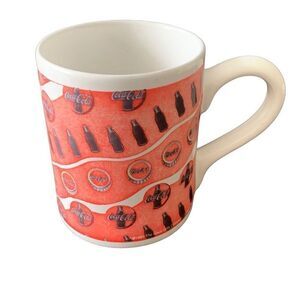 Vintage Coca-Cola 1997 Always Refreshing Collectible Bottles & Caps Mug HTF